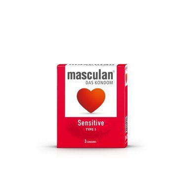 Презервативи Masculan Sensitive 3 шт ms0059 фото