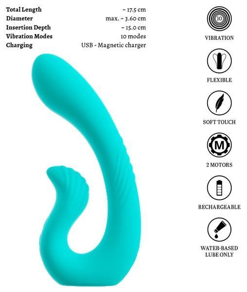 Beau Coeur вібратор Дуаль Наіра bc4637 фото
