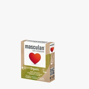 Презервативи Masculan Organic 3 шт ms0140 фото