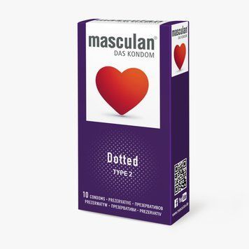 Презервативи Masculan Dotted 10 шт ms0028 фото