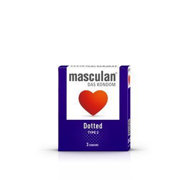 Презервативи Masculan Dotted 3 шт ms0066 фото