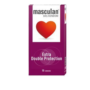 Презервативи Masculan Extra Double Protection 10 шт ms0218 фото