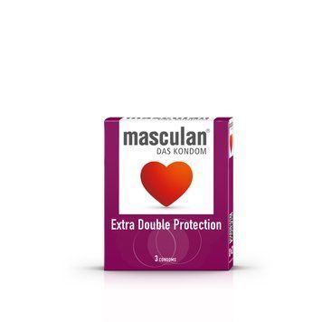 Презервативи Masculan Extra Double Protection 3 шт ms3210 фото