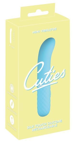 Cuties Мінi вібратор голубий cm9600 фото